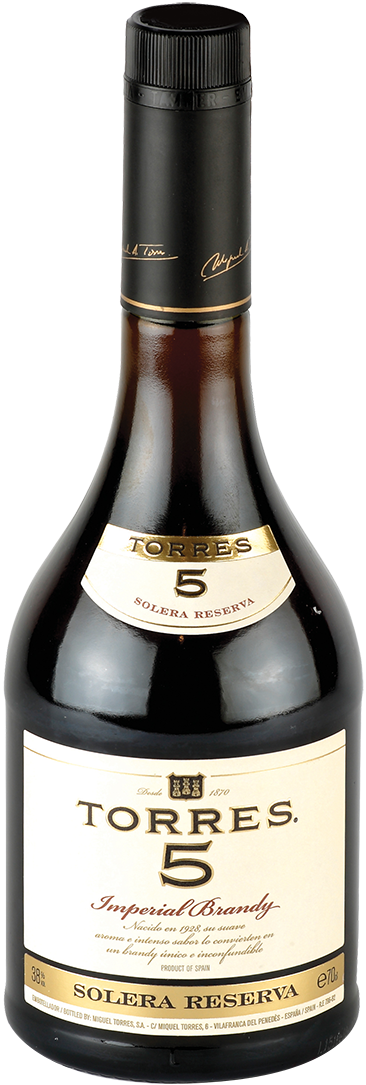 Бренди Torres Solera Reserva / Торрес Солера Резерва 5 лет 0,7л 38%