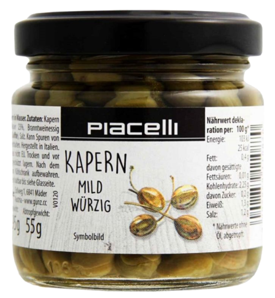Каперси 95г Piacelli