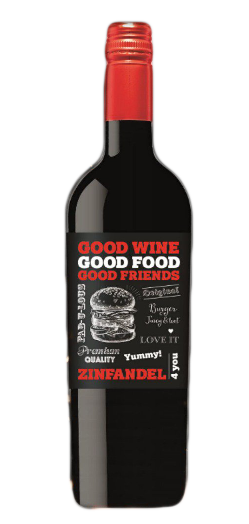 Burger wein Zinfandel