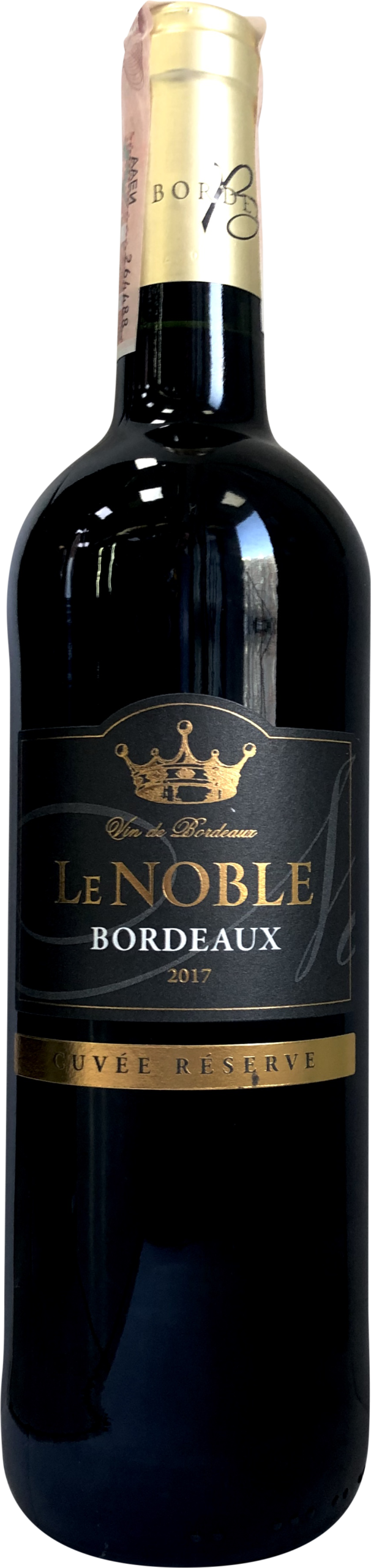 Le Noble Bordeaux Rouge AOC 2017 / Ле Нобле Бордо Руж червоне сухе 0,75л