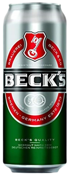 Пиво Beck’s світле 0,5л 5%