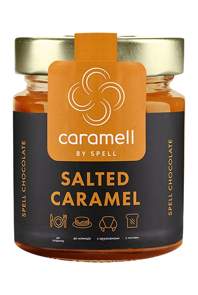 Карамель Spell соленая с ванилью, 250 г