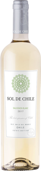 Вино Sol de Chile / Сол де Чилі Совіньон блан біле сухе 0,75л 13%