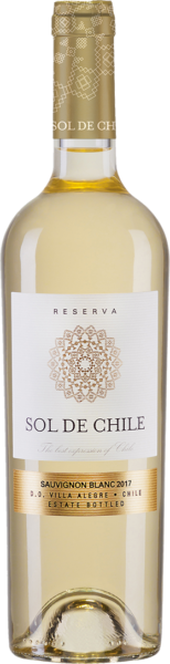 Вино Sol de Chile / Сол де Чилі Совіньон блан Reserva 2017 біле сухе 0,75л 13,5%