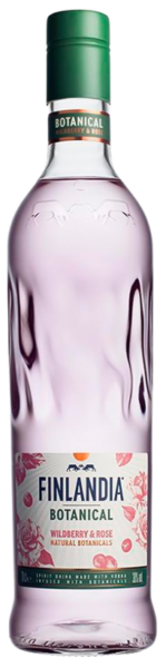 Водка Finlandia Botanical Wildberry & Rose / Финляндия Ботаникал Лесная ягода и Роза 0,7л 30%