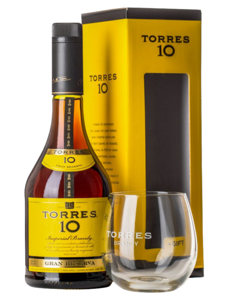 Бренди Torres 10 Gran Reserva 0,7л 38%