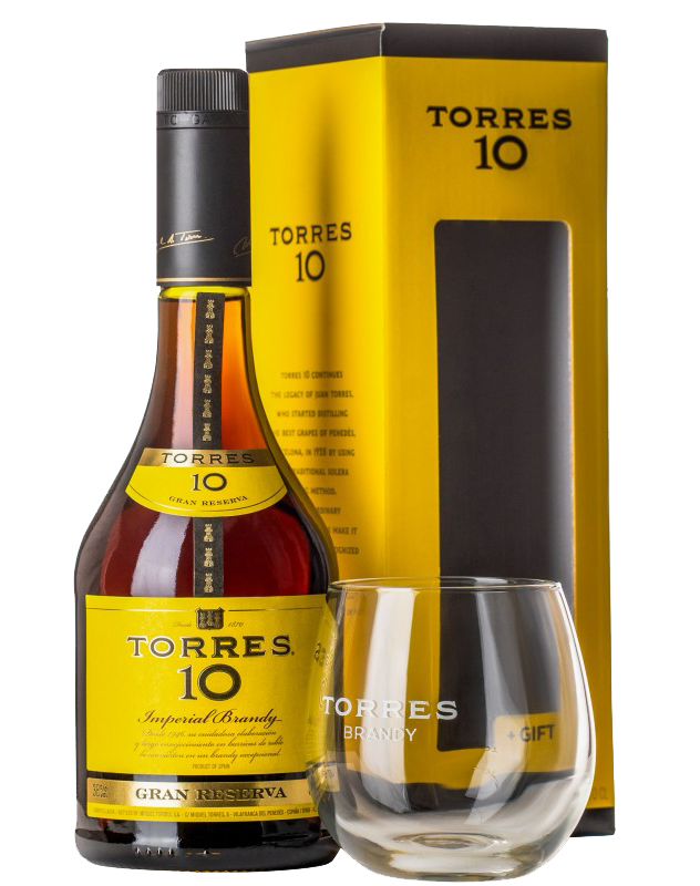 Бренди Torres 10 Gran Reserva 0,7л 38%