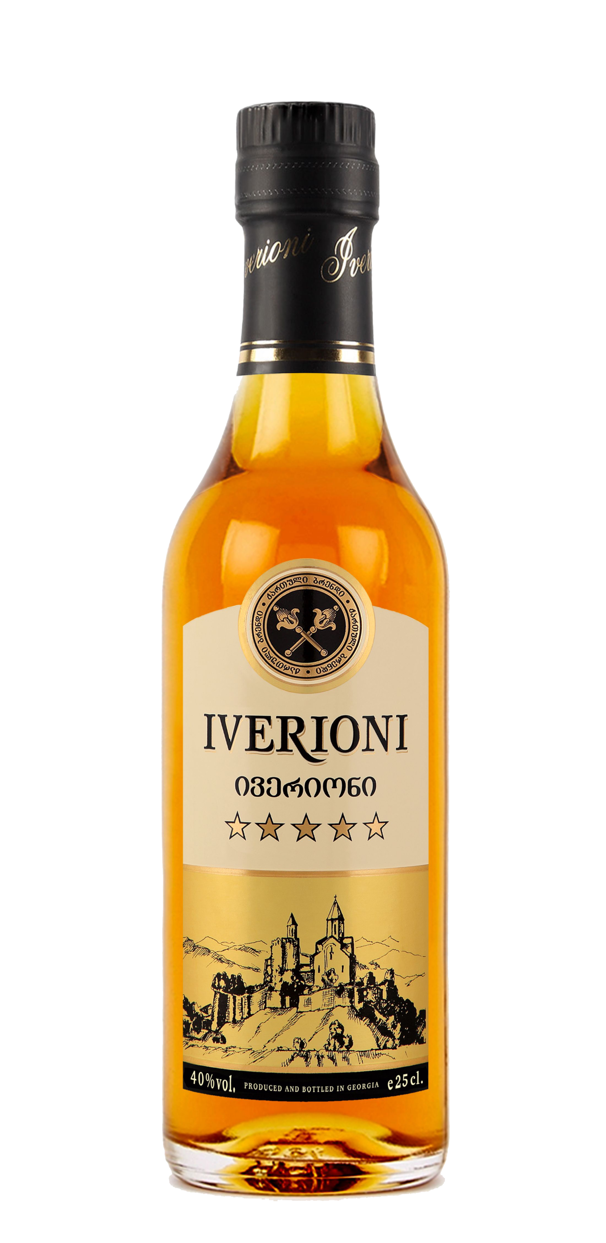 Бренди Iverioni 5 * 0,25л
