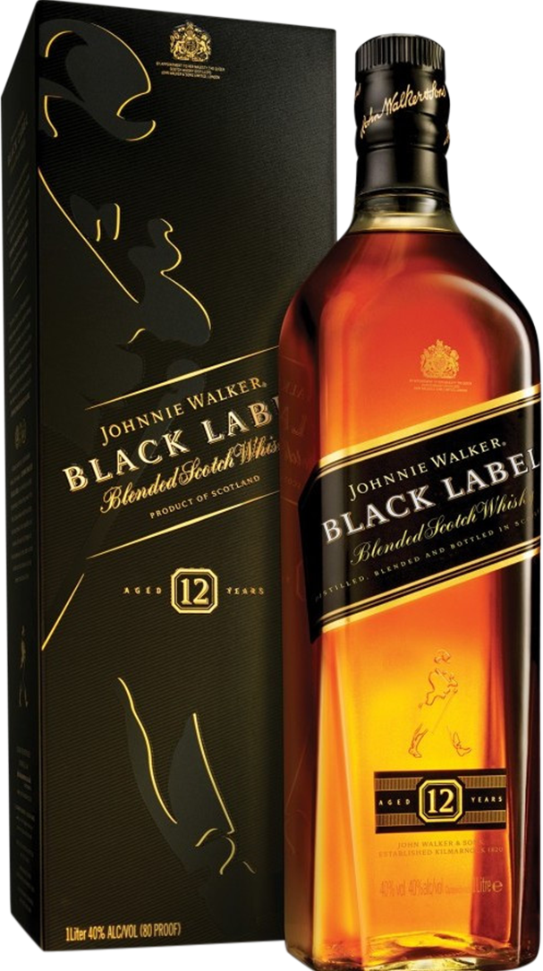 Виски Johnnie Walker Black label / Джонни Уокер Блэк Лейбл 0,7л 40% ...