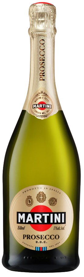 Вино ігристе Martini Prosecco / Мартини Просекко белое сухое 0,75л 11,5%