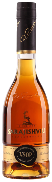 Грузинський бренді Sarajishvili / Сараджишвілі VSOP 0,35л 40%
