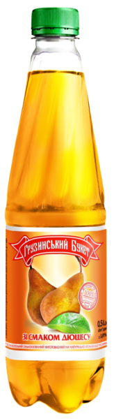 Лимонад Грузинський букет зі смаком дюшесу 0,5л ПЕТ
