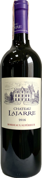 Chateau Lajarre Bordeaux Superieur 2016