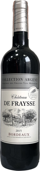 Chateau De Fraysse Bordeaux AOC 2015 / Шато де Фрейз червоне сухе 0,75л 13,5%