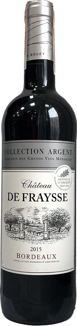 Chateau De Fraysse Bordeaux AOC 2015 / Шато де Фрейз червоне сухе 0,75л 13,5%