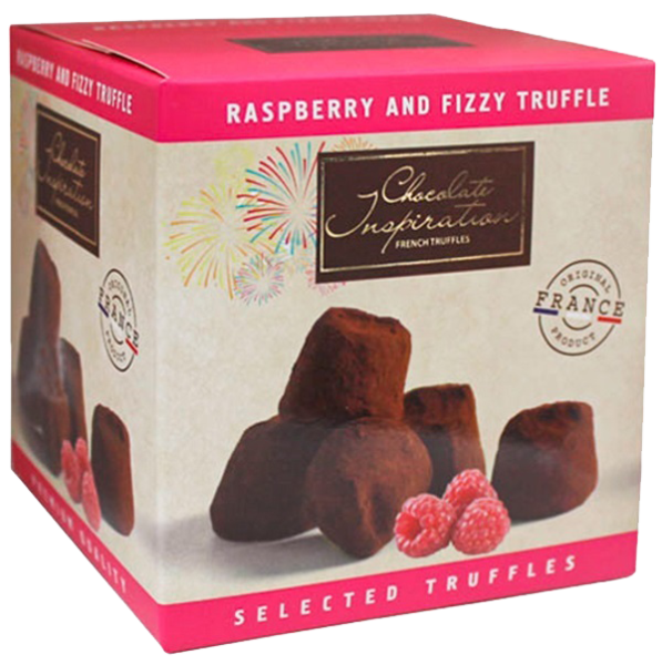 Французькі трюфелі Chocolate Inspiration з малиною та ігристим цукром 200 г