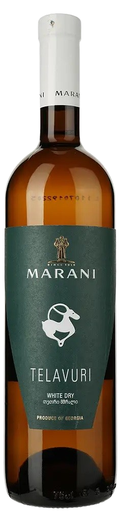 Вино Marani / Марані Телавурі біле сухе 0,75л 12%