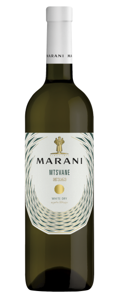 Вино Marani / Марани Мцване белое сухое 0,75л 12,5%