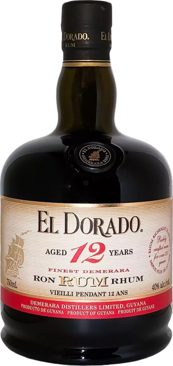 Ром El Dorado Dark / Эль Дорадо Дарк 12 лет 0,7л 40%