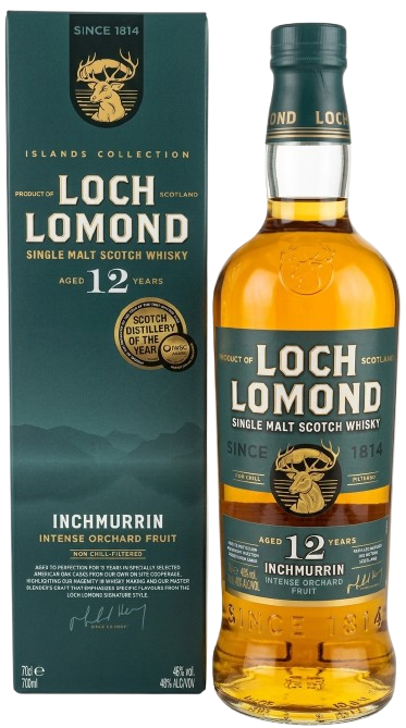 Віскі Loch Lomond Inchmurrin 12 YO / Лох Ломонд Інчмуррін 0,7л 46%