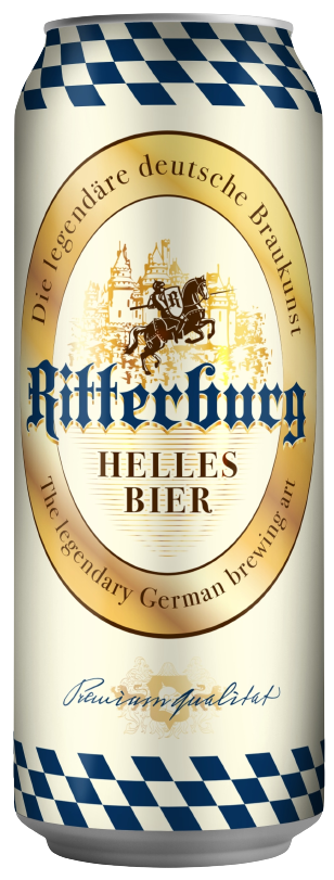 Пиво світле Ritterburg Helles 0,5л 5%