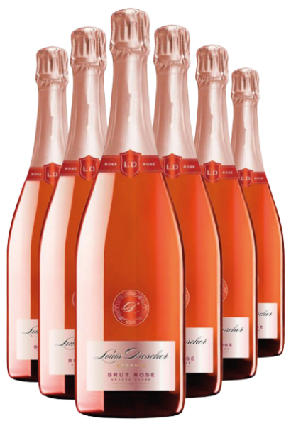 Louis Drescher Cava Rose Organic Brut / Луі Дрешер Кава рожеве брют 0,75л 12% х 6 шт.