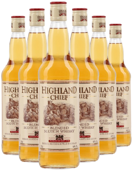 Віскі Highland Chief / Хайленд Чіф 0,7л 40% х 6 шт.