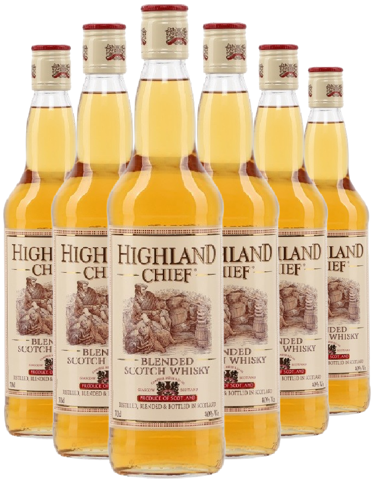 Віскі Highland Chief / Хайленд Чіф 0,7л 40% х 6 шт.