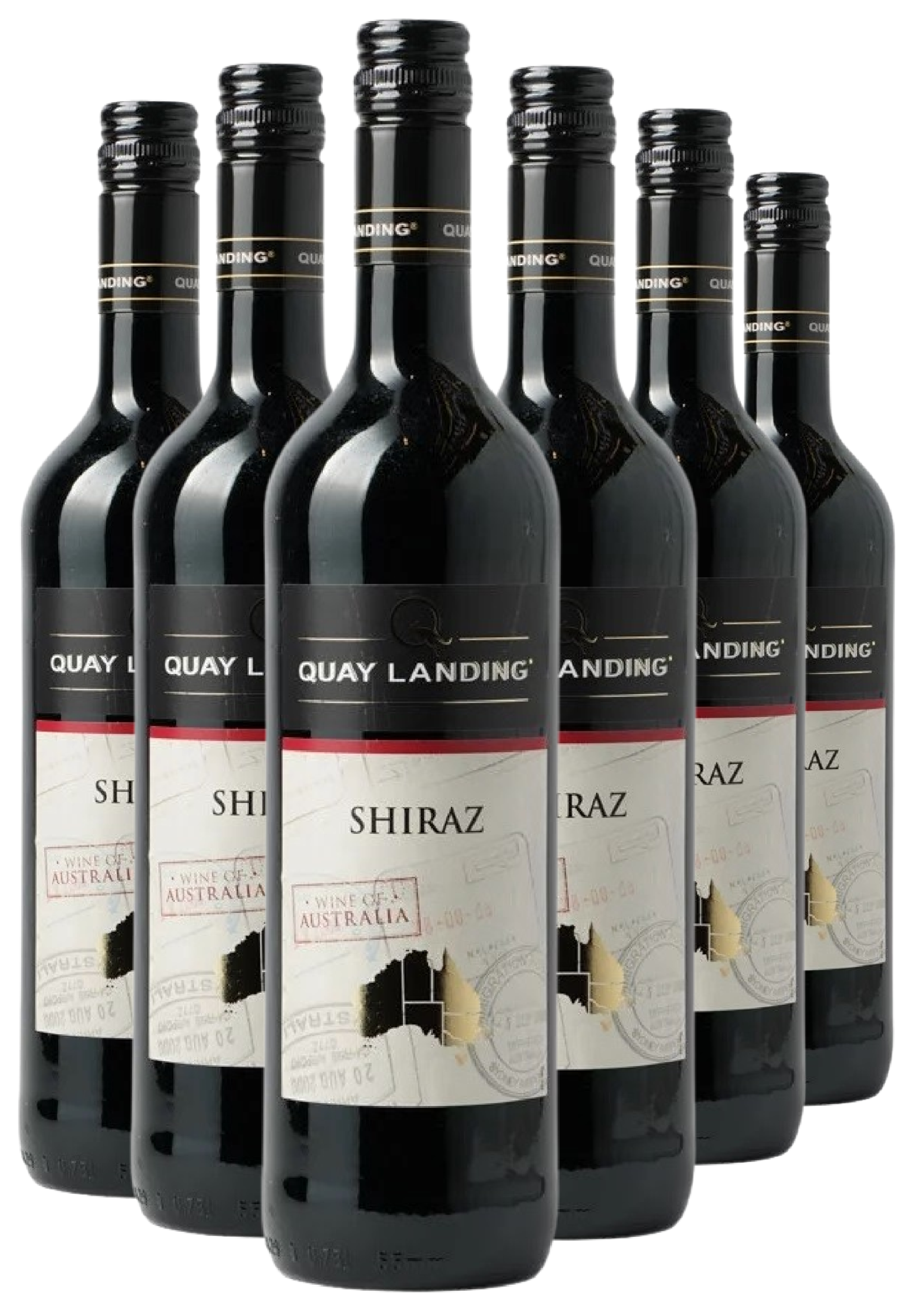 Вино Quay Landing Shiraz / К’ю Лендінг Шираз червоне сухе 0,75л 13% х 6 шт.
