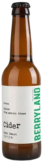 Сидр Berryland Cuvee / Беррилэнд Кюве полусладкий 0,33л 7-7,5%