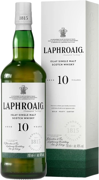 Віскі Laphroaig / Лафройг 10 років 0,7л