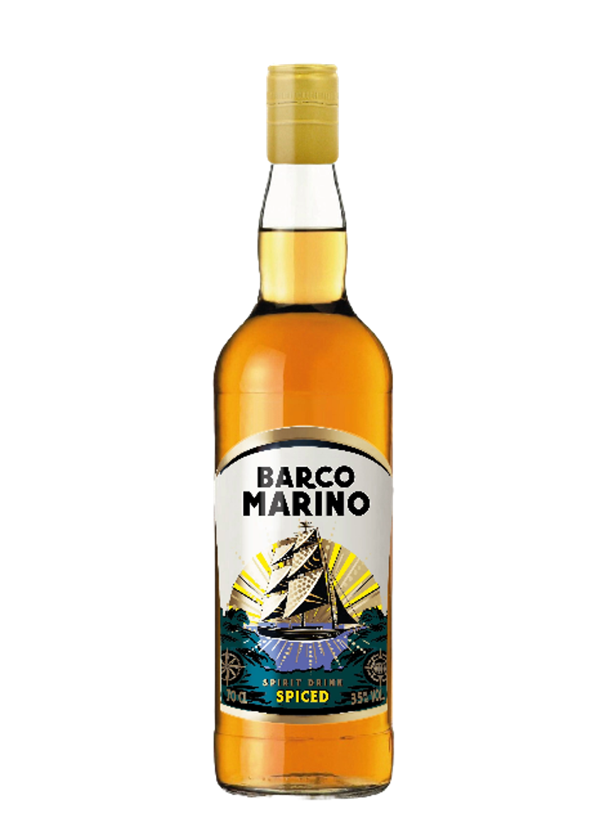 Ром Barco Marino Spiced Gold / Барко Маріно Спайсд Голд 0,7л 35%