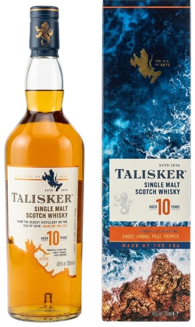 Віскі Talisker / Таліскер 10 років 0,7л 45,8%