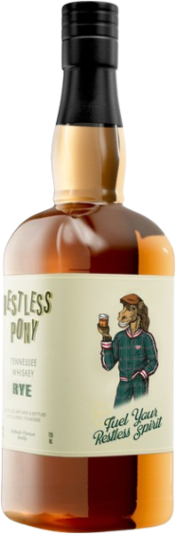 Віскі Restless Pony Rye / Рестлес Поні Житній 40%, 0.7 л