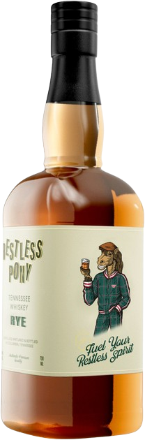 Віскі Restless Pony Rye / Рестлес Поні Житній 40%, 0.7 л