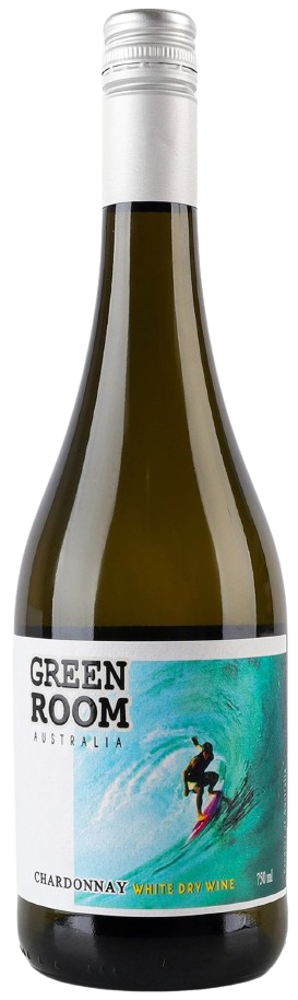 Вино Green Room Chardonnay / Грін Рум Шардоне біле сухе 0,75л 12,5%