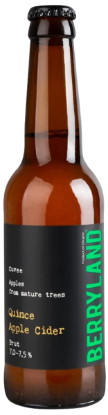 Сидр Berryland Brut / Беррилэнд с айвой 7-7,5% 0.33л