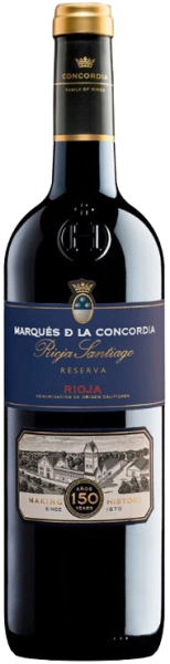 Marqués de la Concordia Rioja Santiago Reserva / Маркиз де ла Конкордия Резерва красное сухое 0.75л 14%