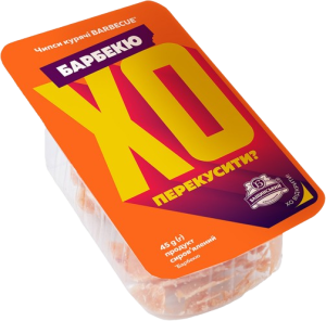 Чипсы куриные ХО DRY CHICKEN сировяленые Барбекю 45 г