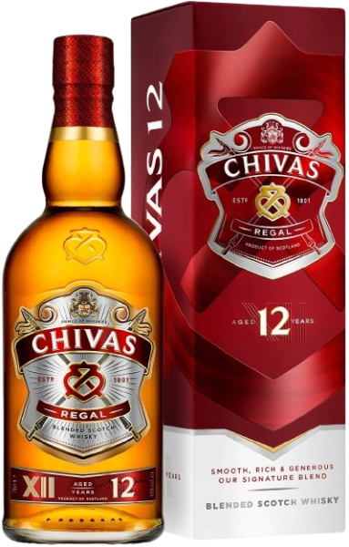 Віскі Chivas Regal / Чівас Рігал 12 років 0,75л 40%