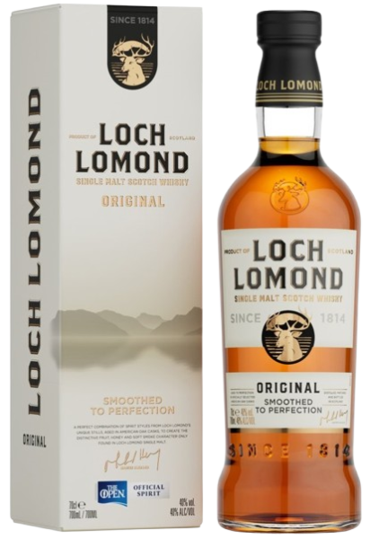 Віскі Loch Lomond Single Malt / Лох Ломонд Сінгл Молт 0,7л 40%