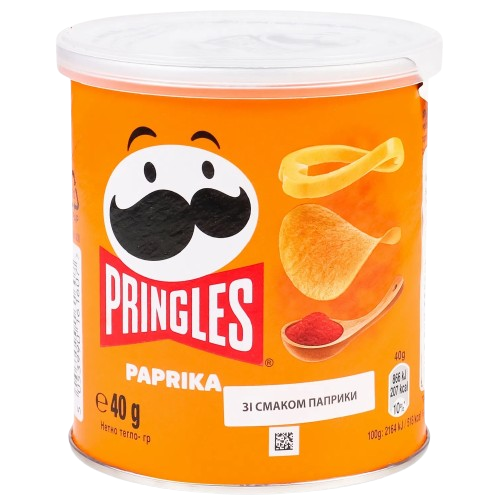 Чипси Pringles со вкусом паприки 40г