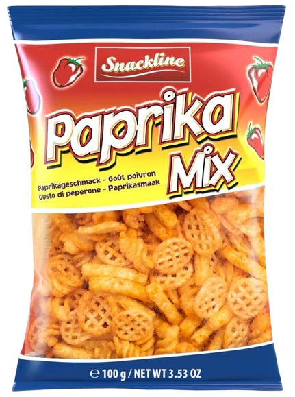 Снеки Snackline Frites зі смаком паприки 100г