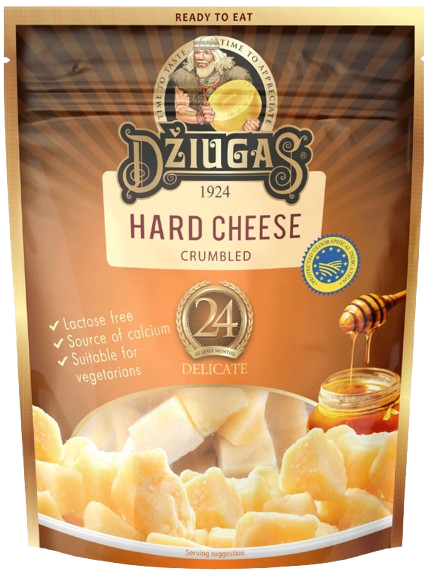 Сир твердий Dziugas/Джюгас 40% Delicate, 24 міс. 100 г