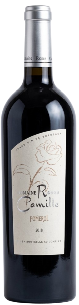 Вино Domaine Roses Camille 2018 AOC Pomerol червоне сухе 14,5% 0,75 л