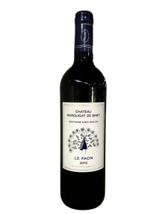 Marquisat de Binet Le Paon 2012 AOC 13% 0,75 л