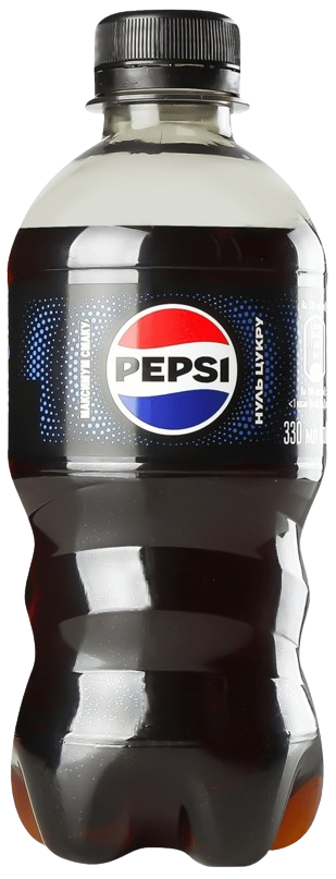Напій безалкогольний Pepsi Zero Sugar/Пепсі без цукру 0,5л