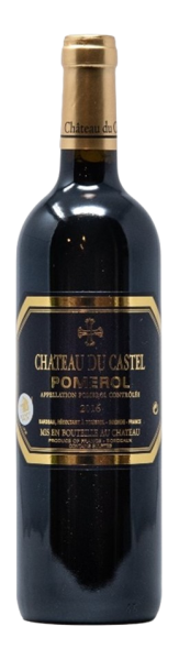 Вино Chateau Du Castel 2019 AOC Pomerol красное сухое 14,5% 0,75 л