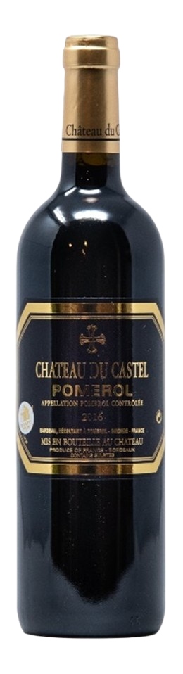 Вино Chateau Du Castel 2019 AOC Pomerol красное сухое 14,5% 0,75 л