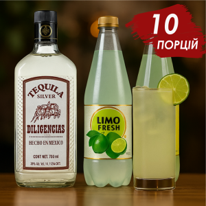 Коктейльний набір Текіла Коллінз (10 порцій)